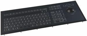 Industrial Catalog KSML106B backlit sealed keyboard