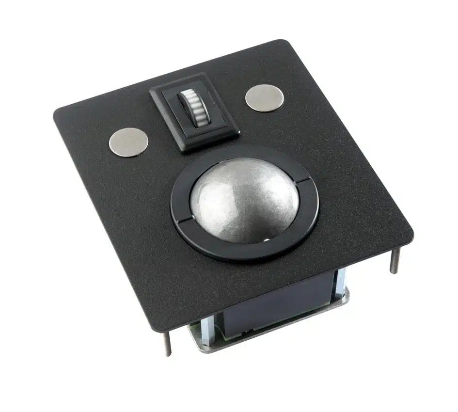 Trackball marino IEC60945 con rueda de desplazamiento LTSX50F8 BT1, trackball impermeable con rueda de desplazamiento