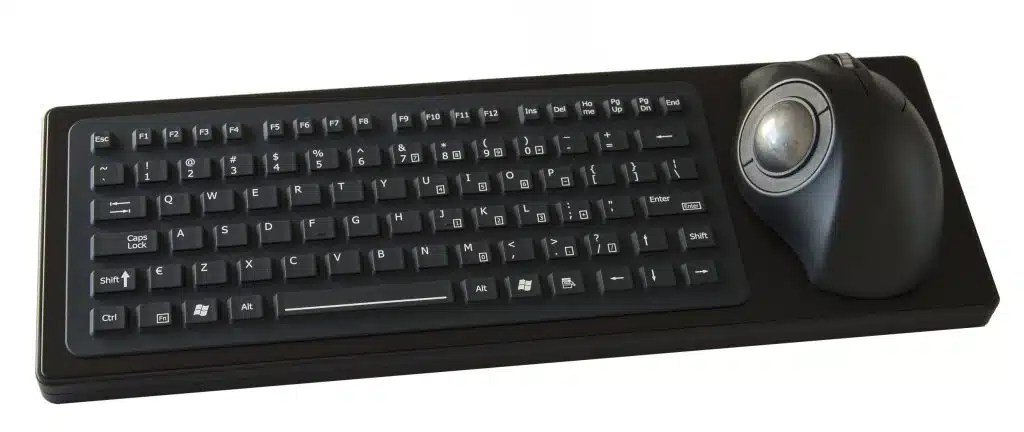Teclado de caucho de silicona RKTE85 de Marine Keyboards