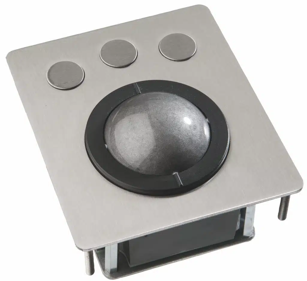 Trackballs industriales Trackball industrial resistente al agua TSX50F8
