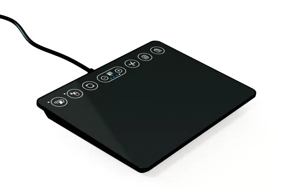 Trackballs industriales con panel táctil de 6 pulgadas para escritorio TPD 55A326