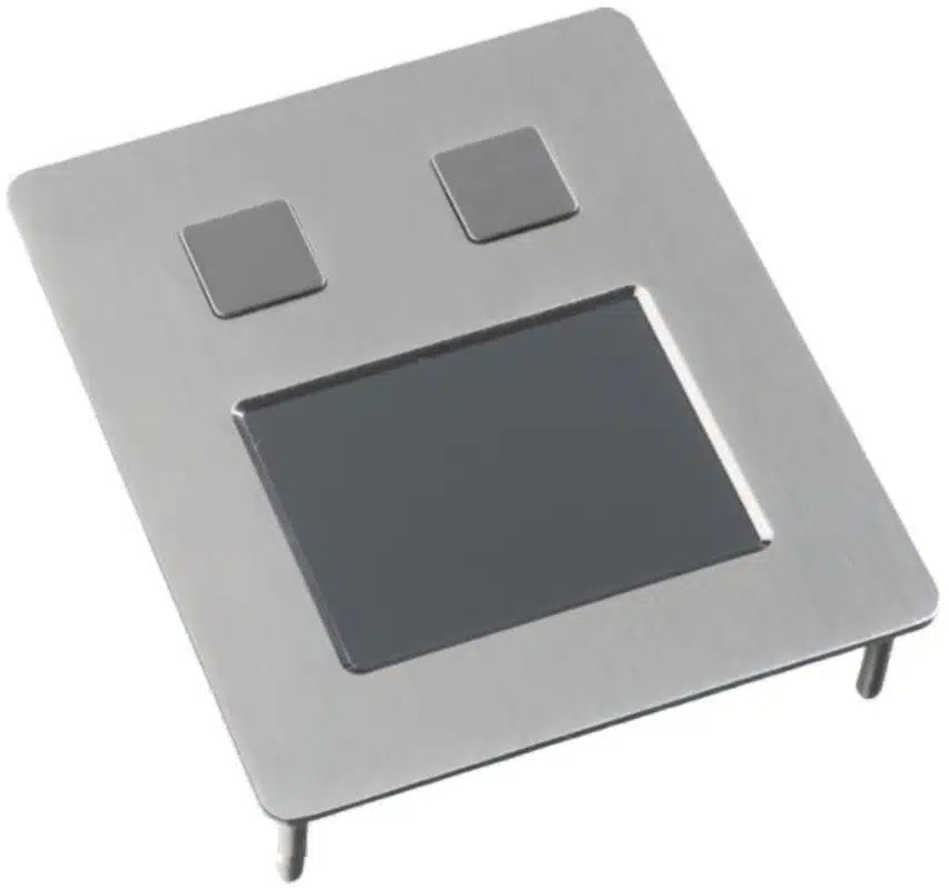 Trackballs industriales con panel táctil resistente al agua IP68