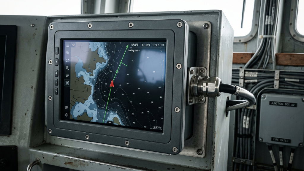 Industrial IP67 Keyboard With Trackball image by Seatronx Which MIL-STD Tests Should a Marine Display Pass? featured image