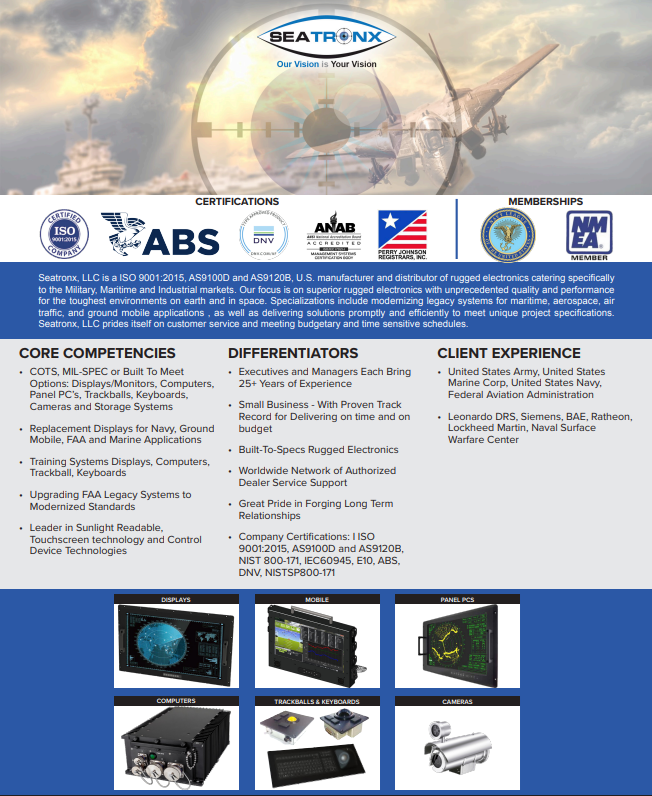 Certifications & Capabilities Statement Capabilities Statement