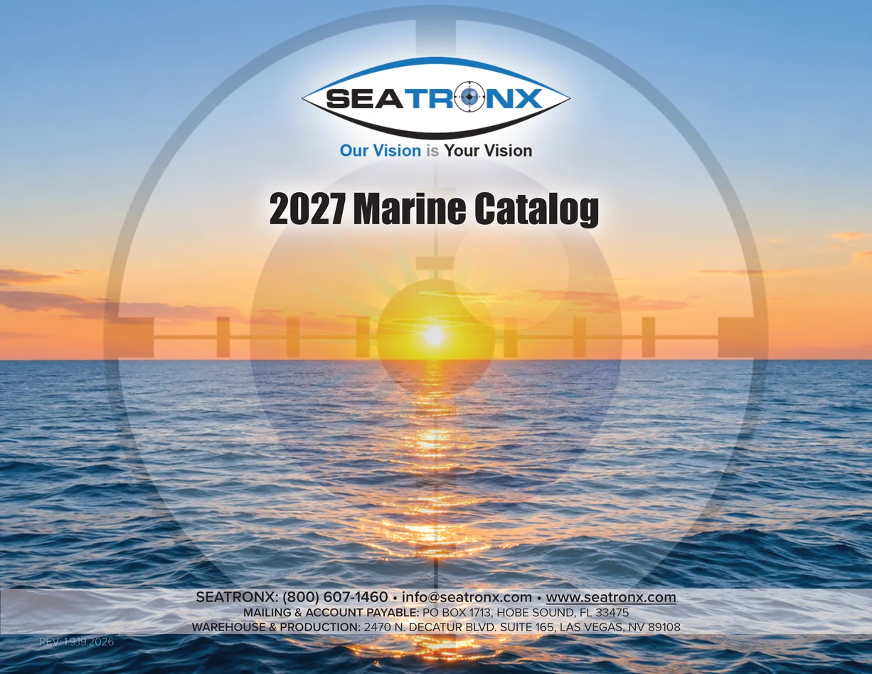 Seatronx 2027 Marine Catalog cover